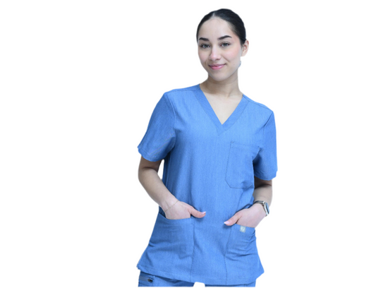 Vyana Women Medical Scrubs Top